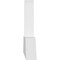Ekena Millwork Portland Architectural Grade PVC Gable Bracket, 72"W x 12"H x 2"D x 4"F, 4/12 Pitch GBP072X12X0204POR00 - alternate 4